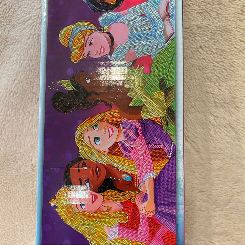 Disney Princess Diamond Painting Kit from Diamond Dotz 35x12 for Ages 8-99 NWT - Picture 4 of 9
